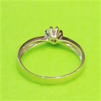 Salzano - Via Montegrappa, 28 - Anello Vidali Gioielli Donna in Oro bianco Zircone ANOR-11-34 - ANOR-11-34